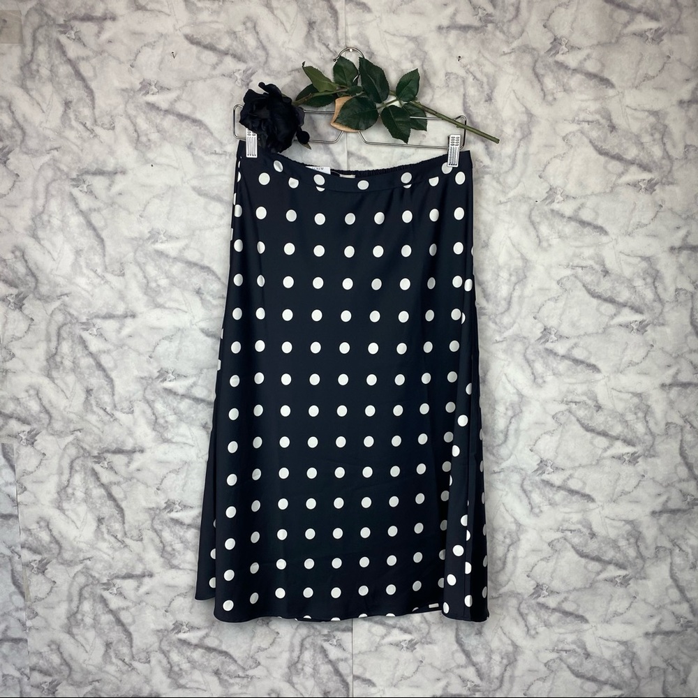 NWT J. Crew Factory Polka Dot Skirt